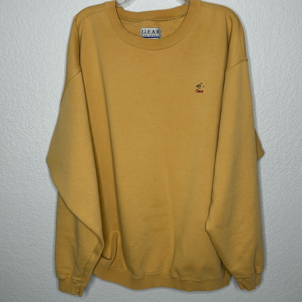 Vintage Orvis Mustard Sweatshirt
